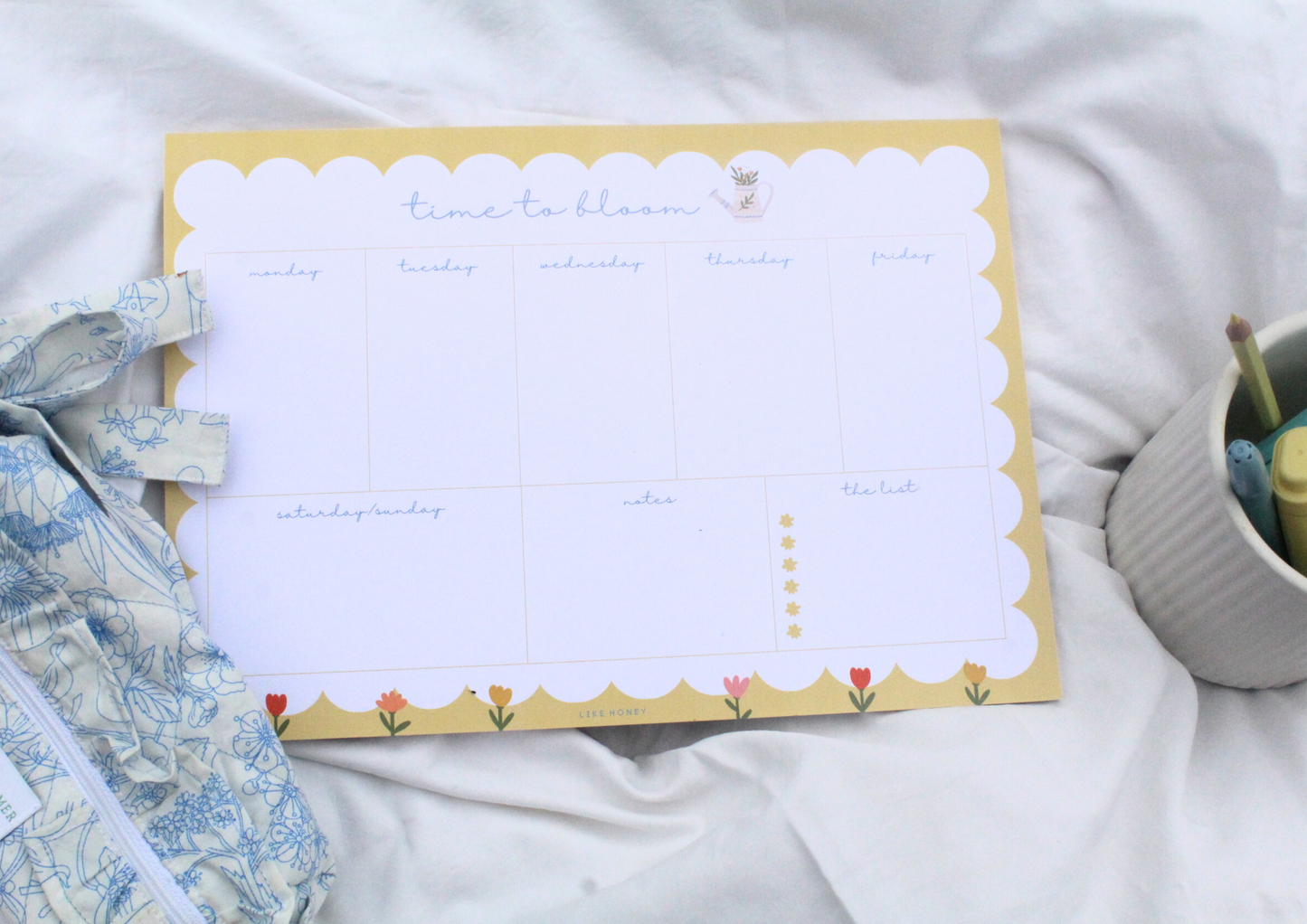 Weekly Planner - Lemontine