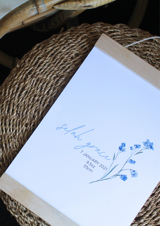 Keepsake Print - Wildflower